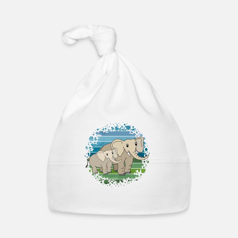 elephant Organic Baby Cap
