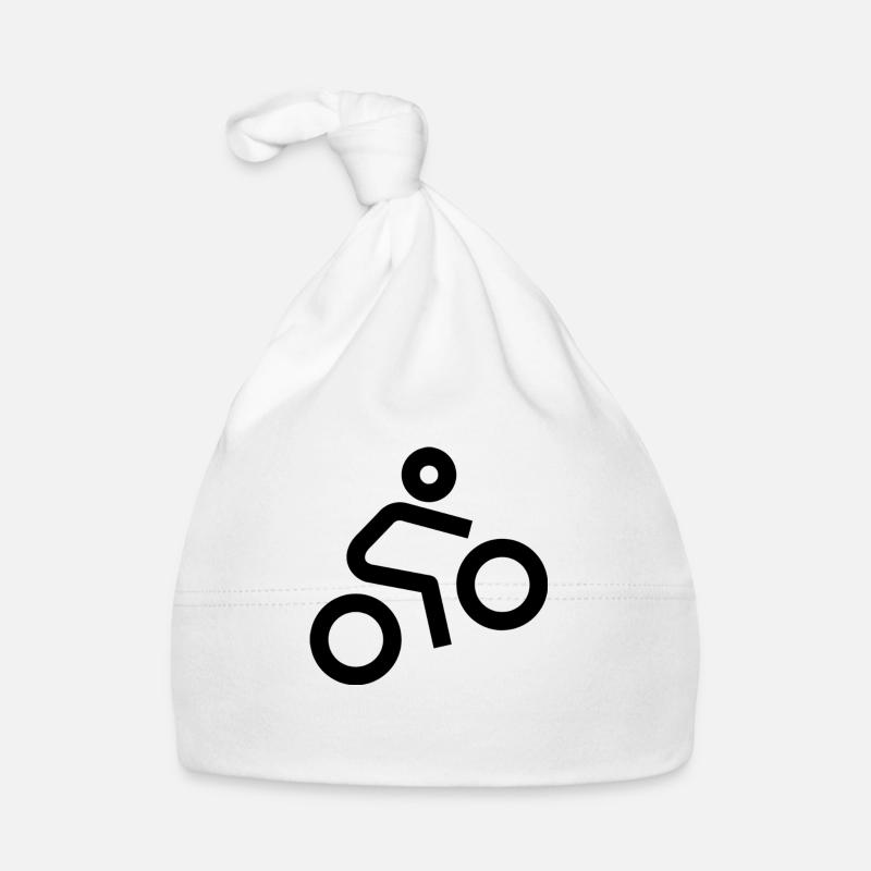 Vélo - Cyclisme - Cyclisme - Bonnet bio Bébé - blanc