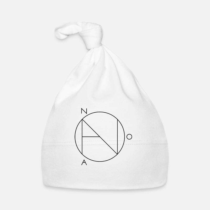 Noa - Baby Bio-Mütze - Weiß