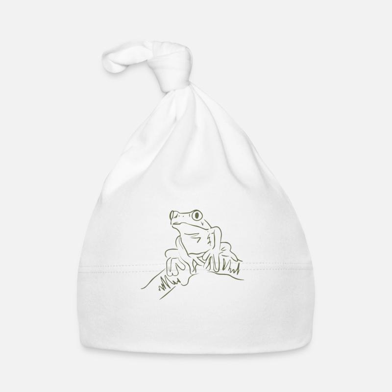 Frog Organic Baby Cap