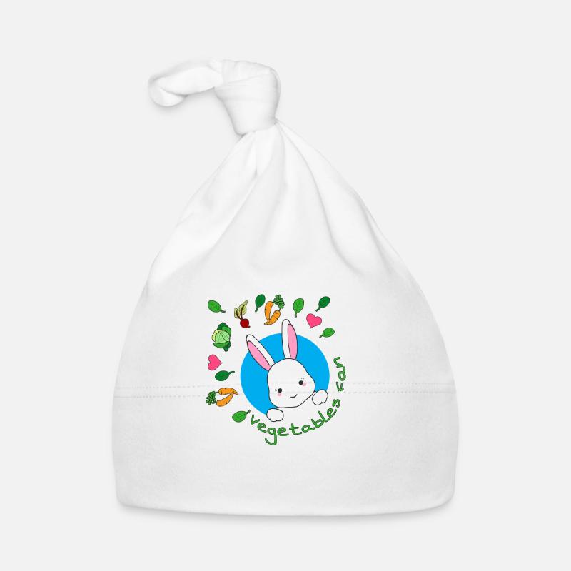 Vegetables Fan Organic Baby Cap