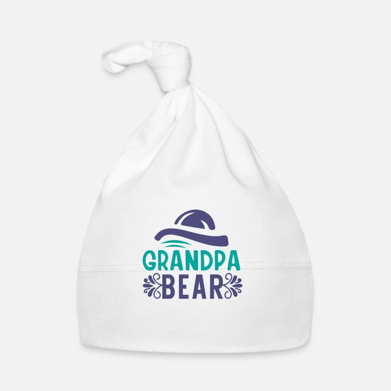 Opa Bär 01 Baby Bio-Mütze