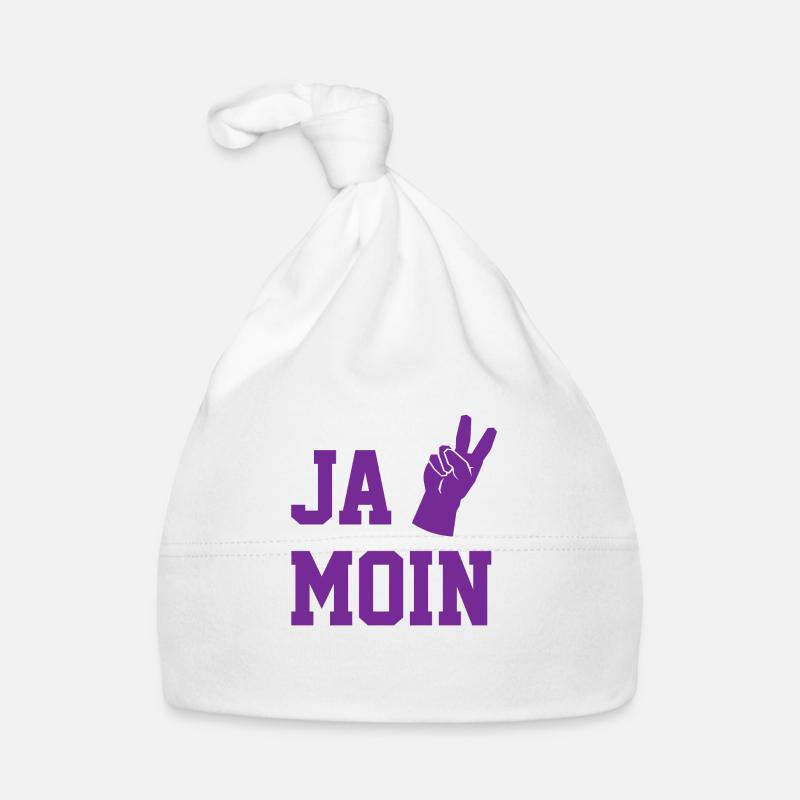 Ja moin Norden Norddeutschland Geschenk Meer Baby Bio-Mütze