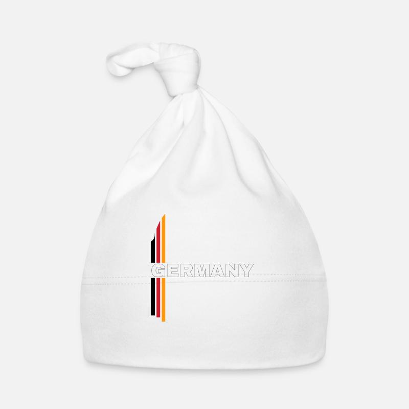 Germany - Organic Baby Cap - white