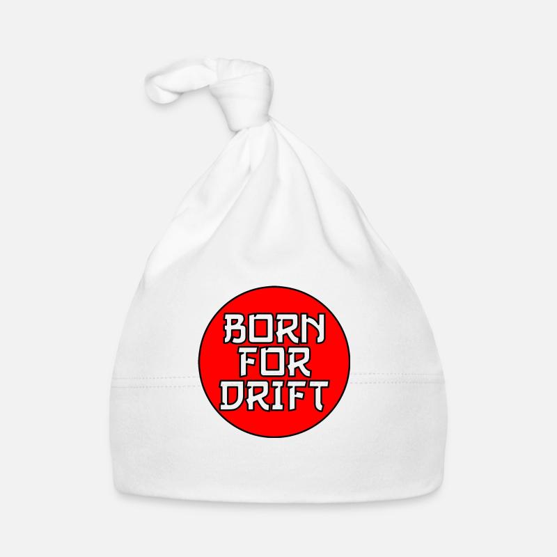 Born for Drifting Auto Tuning Drift Gift Organic Baby Cap