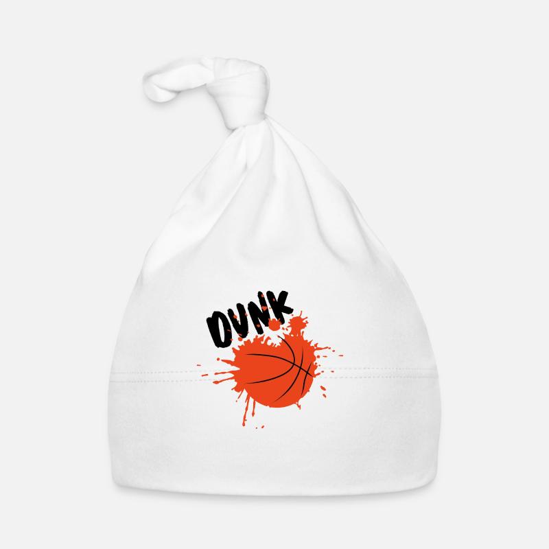 Basketball, Dunk, ball Organic Baby Cap