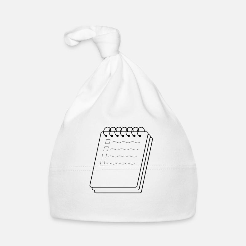 notebook Organic Baby Cap
