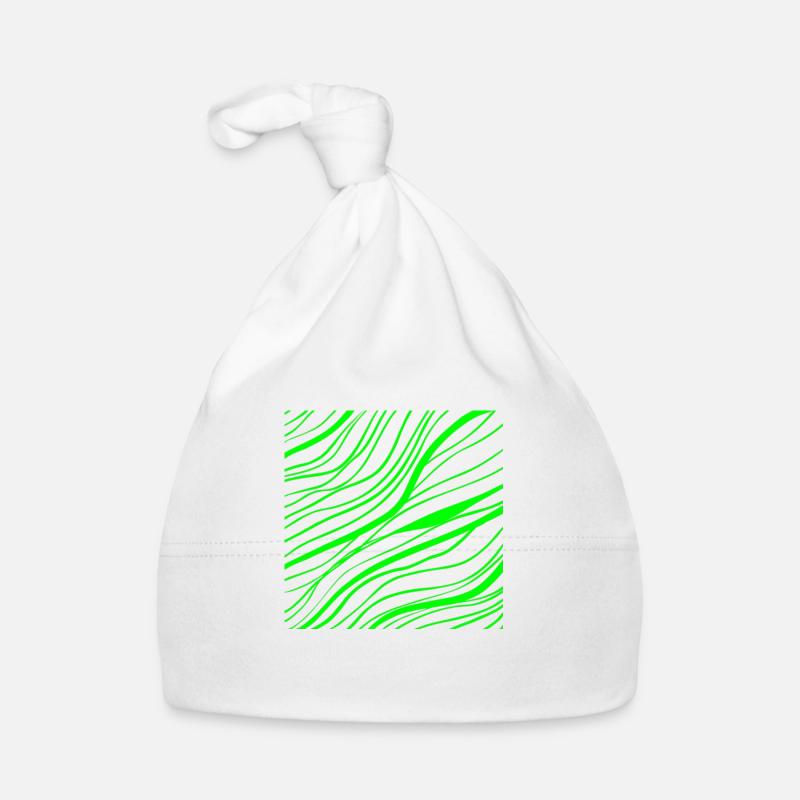 modèle de ligne de jungle Bonnet bio Bébé