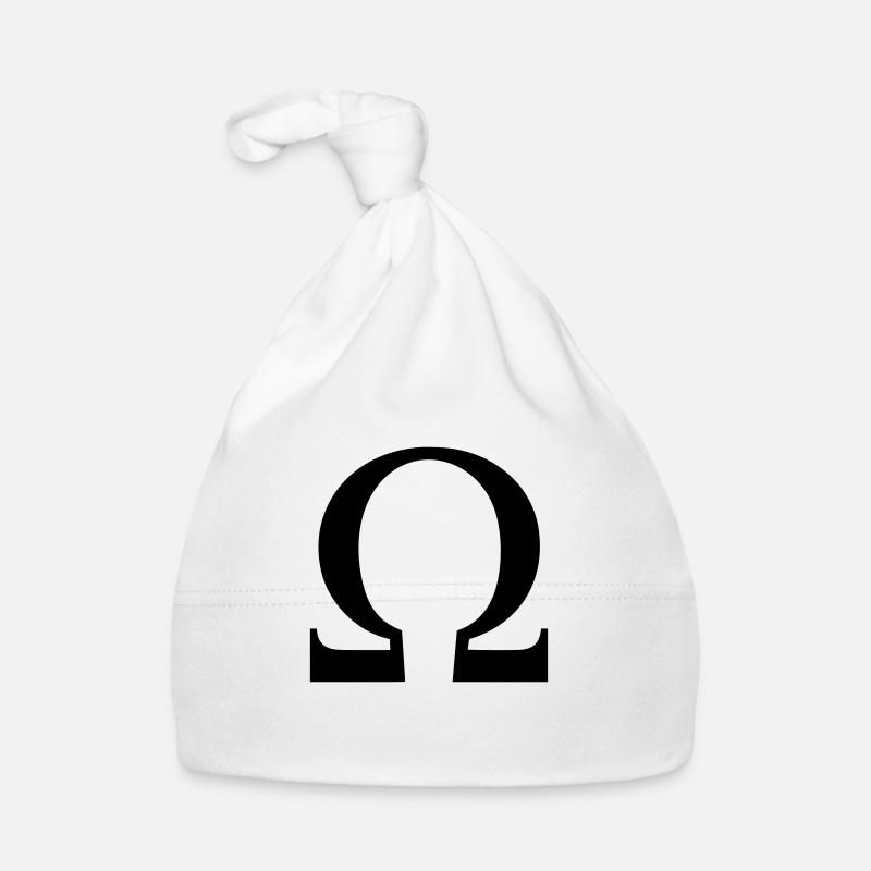 Omega - Organic Baby Cap - white