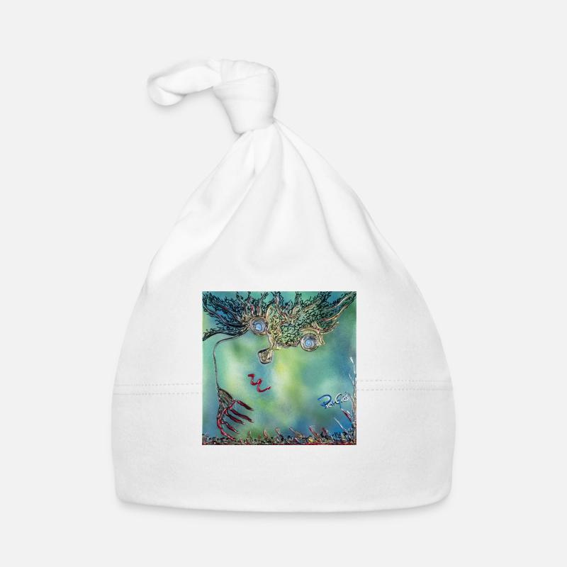 Der Drache Baby Bio-Mütze