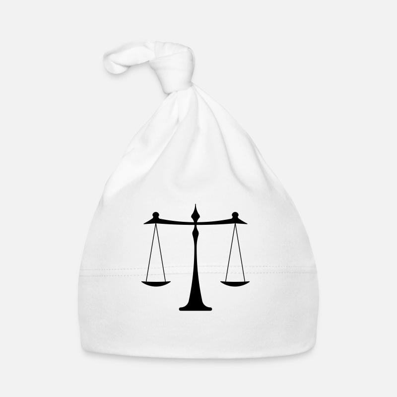 Sternzeichen Waage Baby Bio-Mütze