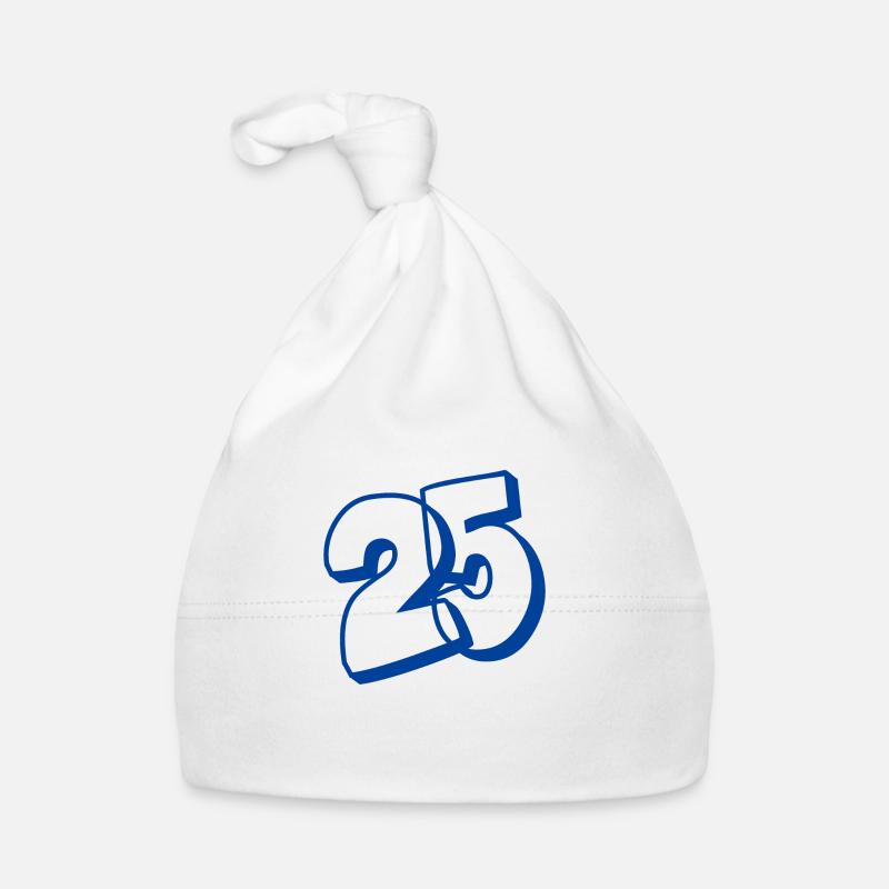 25th anniversary Organic Baby Cap