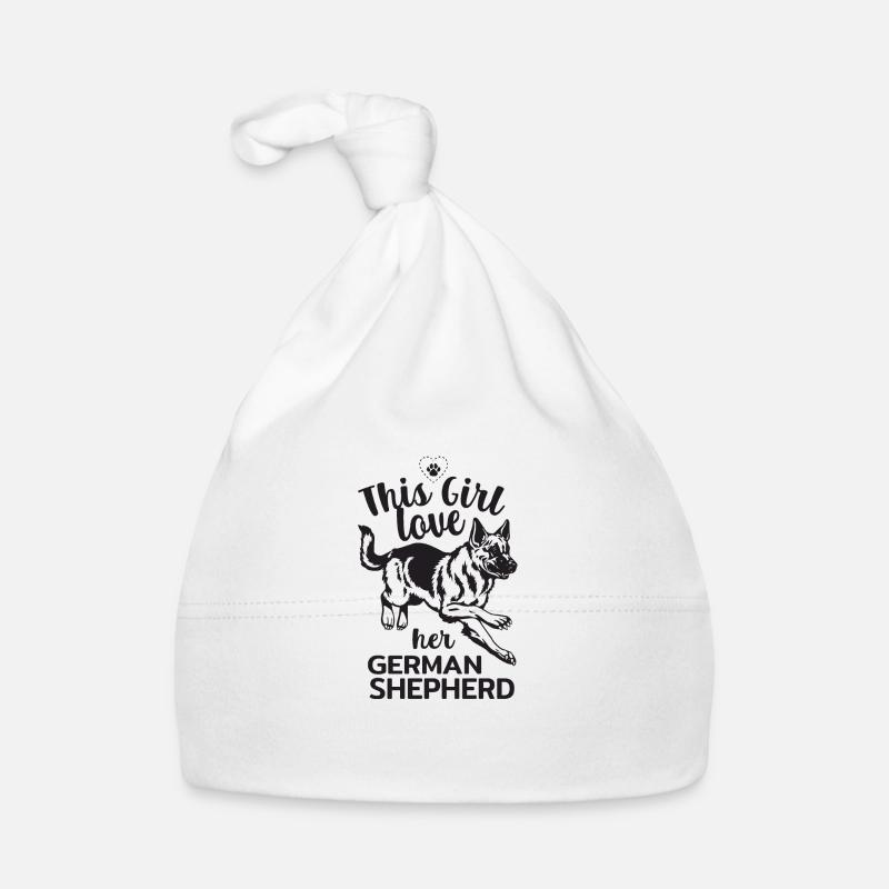German shepherd Baby Bio-Mütze