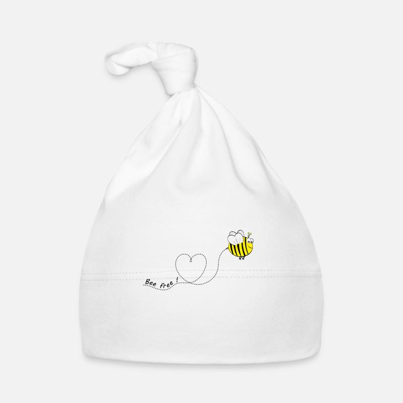 Bee free ! Baby Bio-Mütze