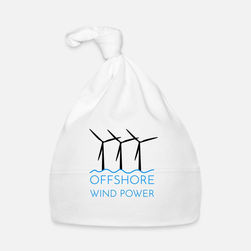 Offshore Windrad Baby Bio-Mütze