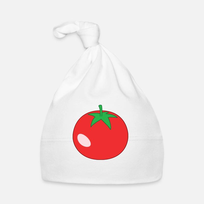 Tomato Organic Baby Cap