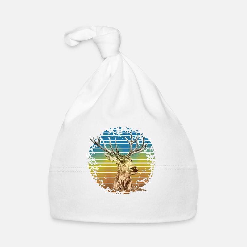 Hirsch Baby Bio-Mütze