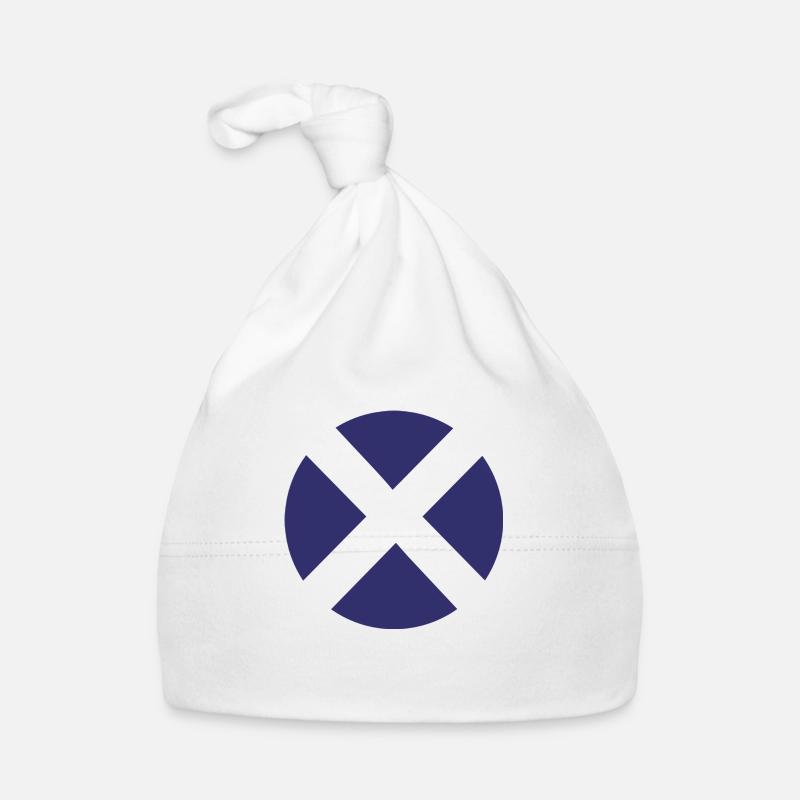 cible du drapeau écossais Bonnet bio Bébé