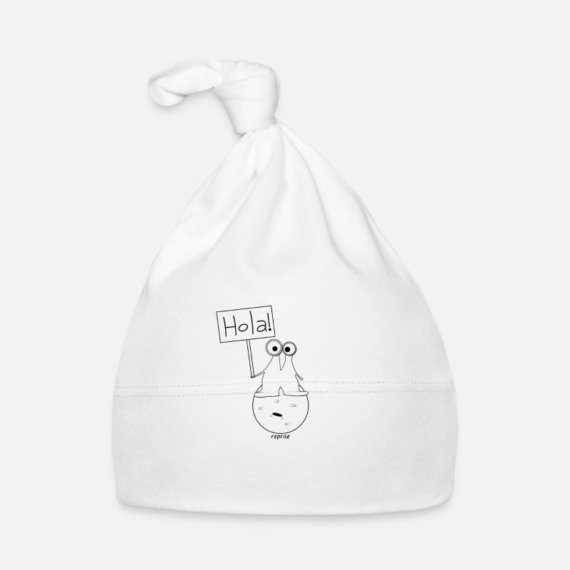 Cute Alien Organic Baby Cap