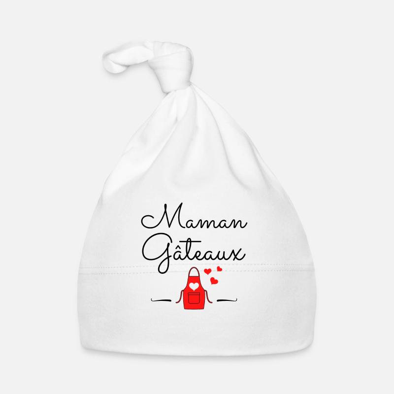 Maman gâteaux Idée cadeau original Bonnet bio Bébé