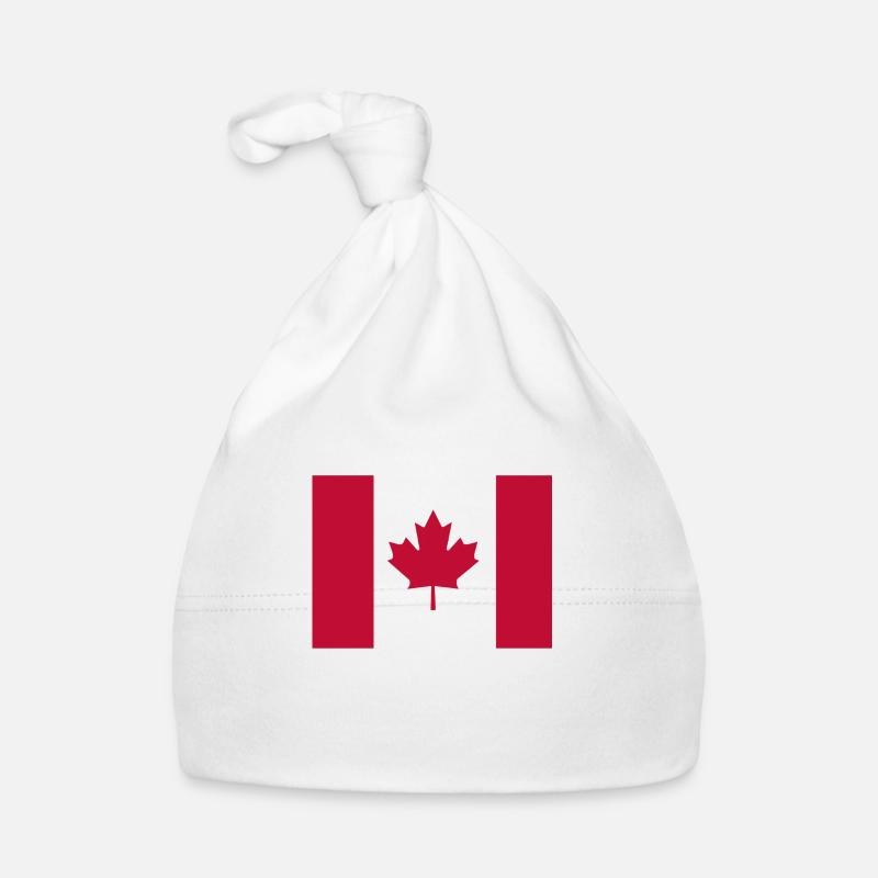Canada Flag Organic Baby Cap