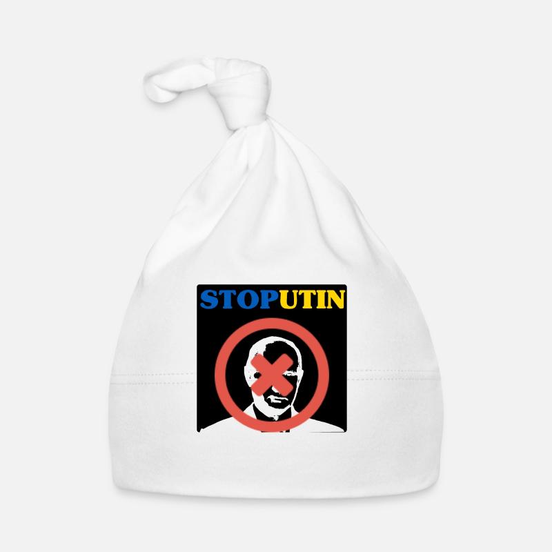 Stop putin Organic Baby Cap