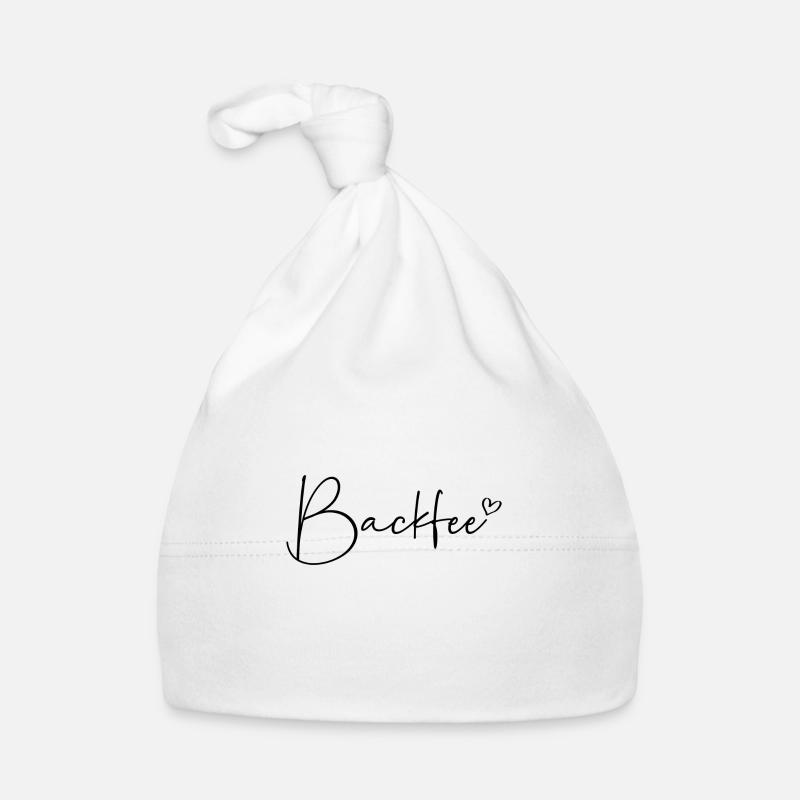 Backfee - Baby Bio-Mütze - Weiß