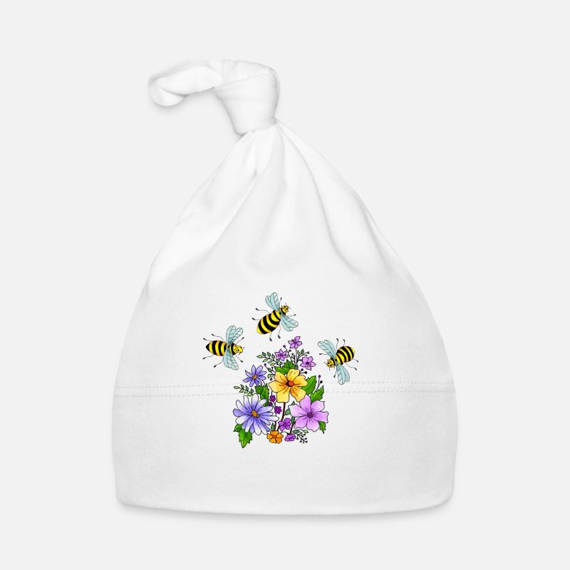 Insects Organic Baby Cap