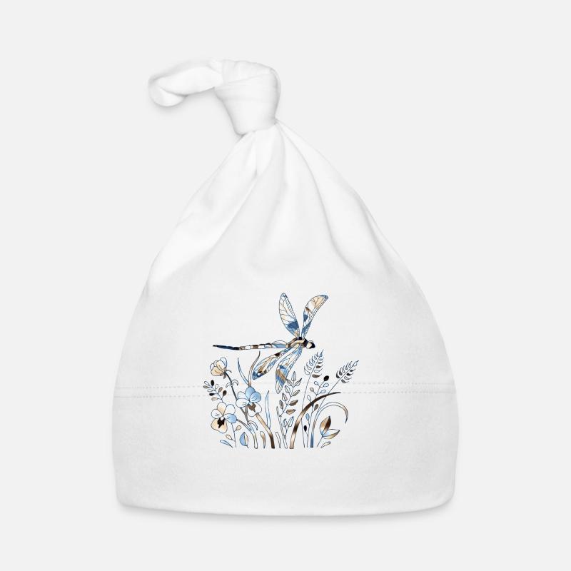 Libelle Baby Bio-Mütze