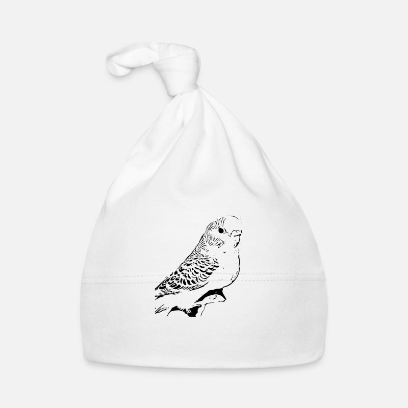 Budgerigar Organic Baby Cap