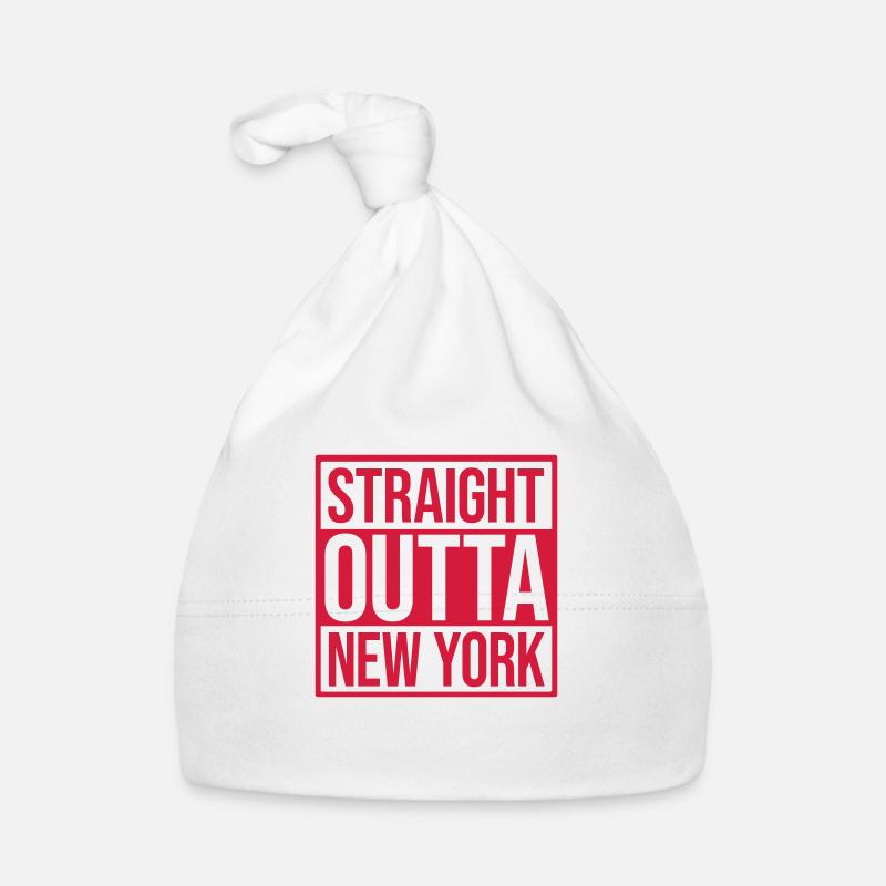 Recht uit NYC Bio-muts voor baby's