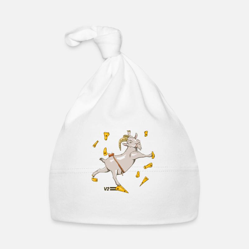 Ziegenfelsen klettern Baby Bio-Mütze