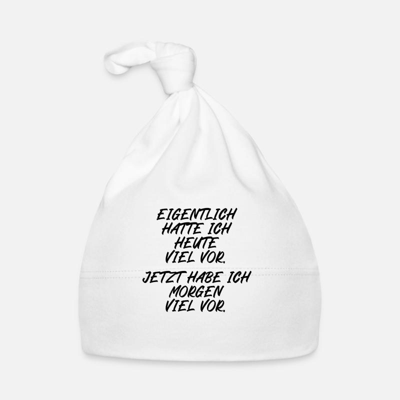 Eigentlich hatte ich heute viel vor Baby Bio-Mütze