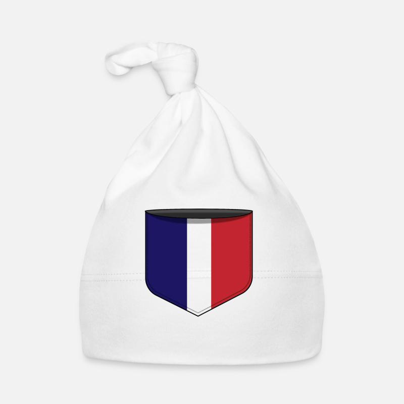 Frankreich Pocket Baby Bio-Mütze