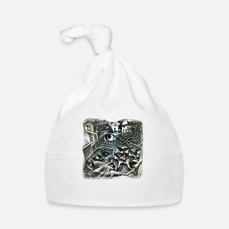 Escher Style Baby Bio-Mütze