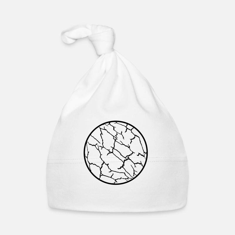 Risse Muster Planet Ball Baby Bio-Mütze