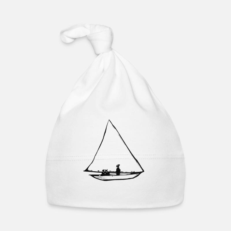 Segelboot Ernst Ludwig Kirchner Baby Bio-Mütze