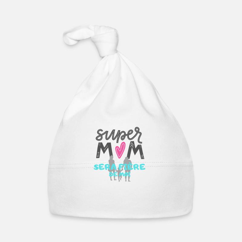 Maman sera fière. Bonnet bio Bébé