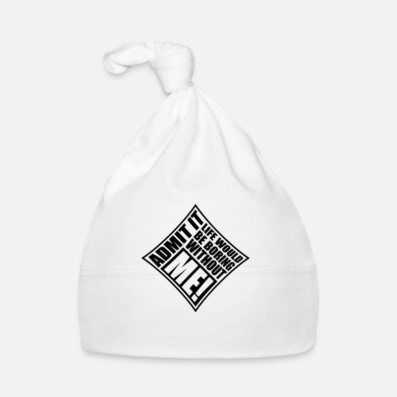 vie ennuyeuse sans moi Bonnet bio Bébé