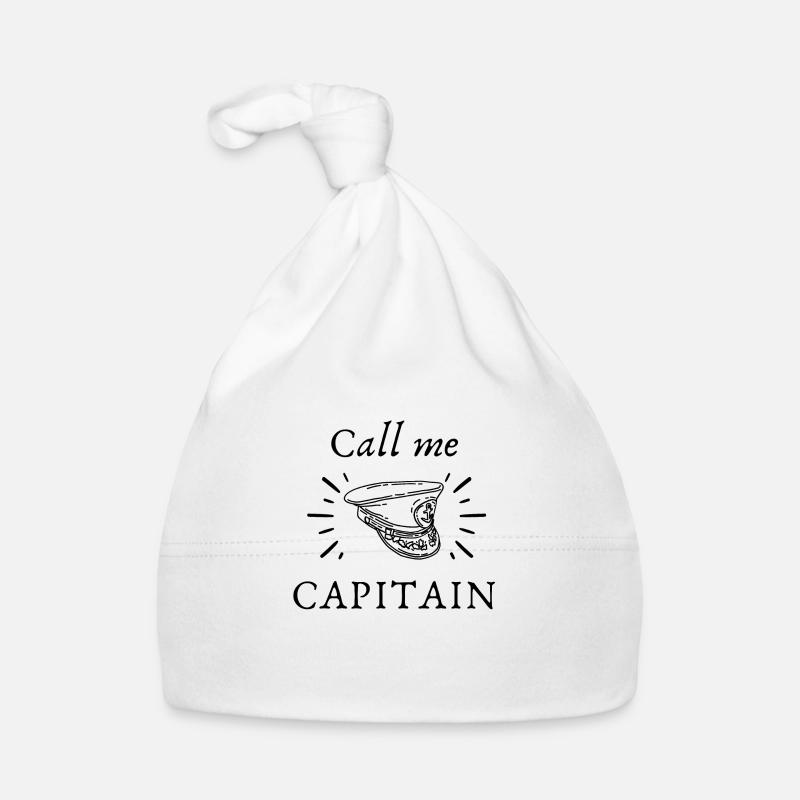 Appel moi capitaine Bonnet bio Bébé