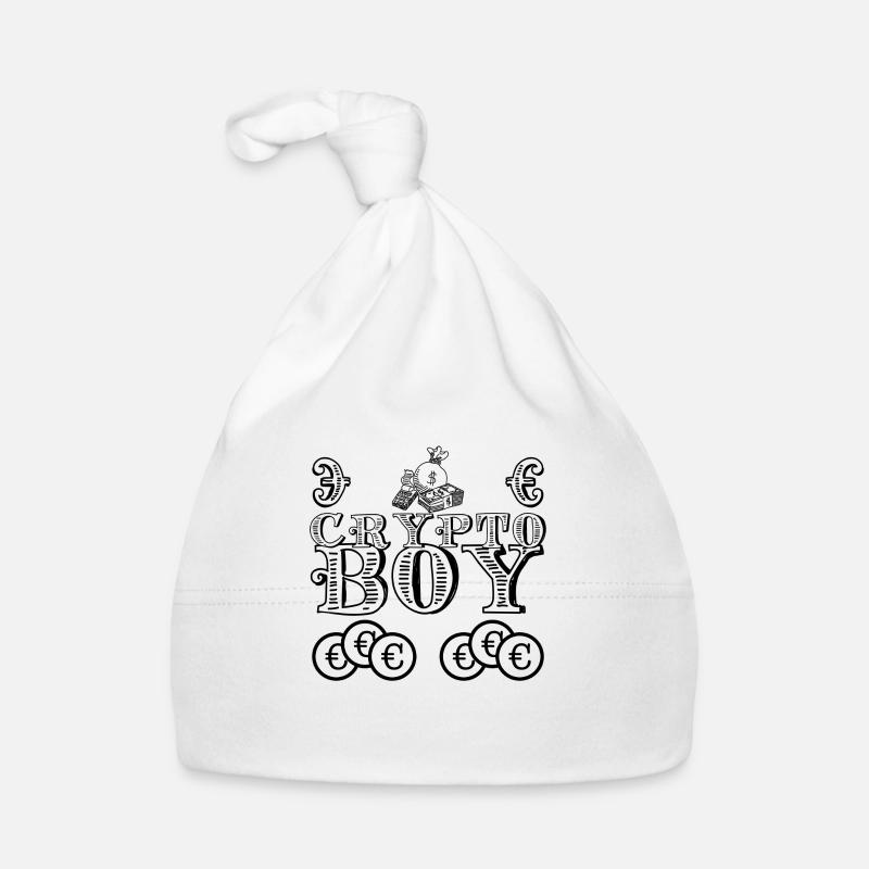 Crypto Boy Baby Bio-Mütze