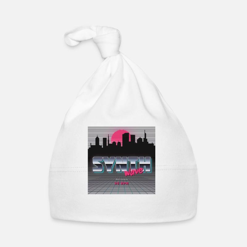 Synthwave Bonnet bio Bébé
