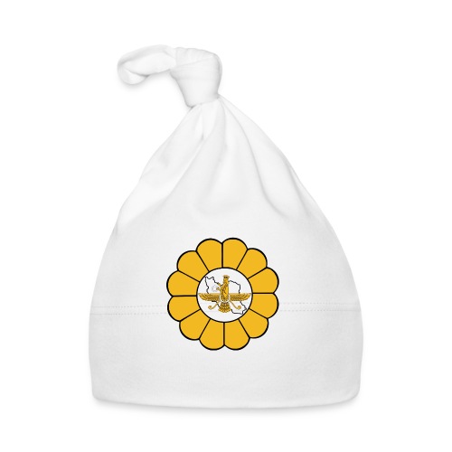 Faravahar Iran Lotus - Organic Baby Cap