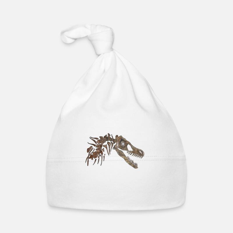 Velociraptor Skeleton Baby Bio-Mütze