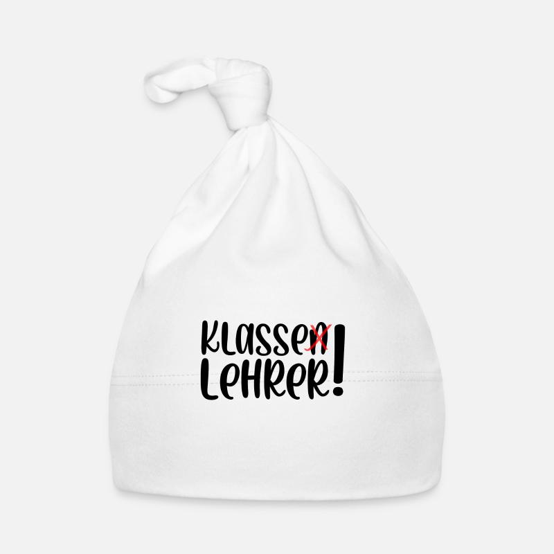 Klasse Lehrer Baby Bio-Mütze