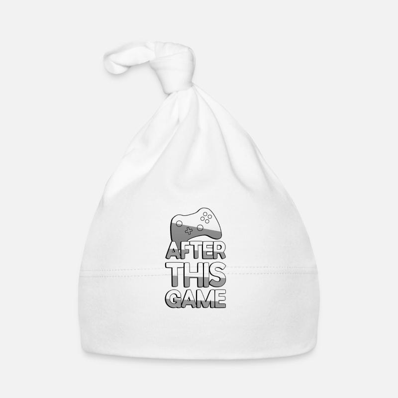 AFTER THIS GAME + Controller - Gaming Organic Baby Cap