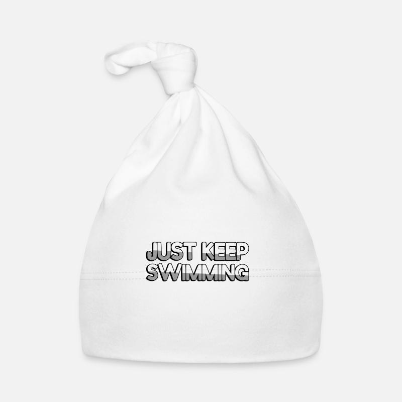 JUST KEEP SWIMMING - Schwimmen Baby Bio-Mütze