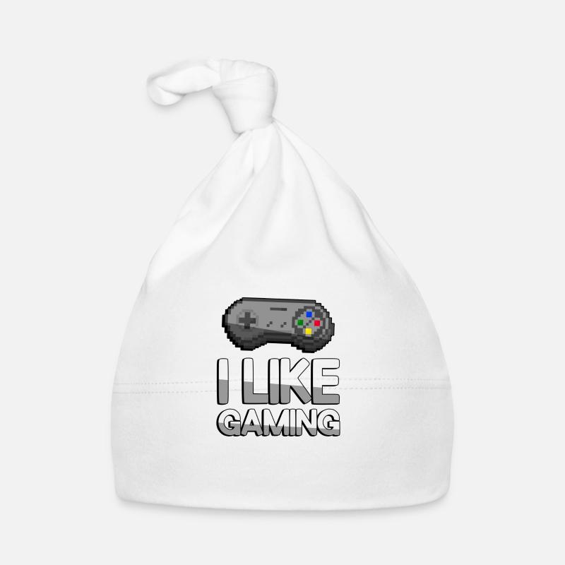 I LIKE GAMING + SNES Controller - Gaming Baby Bio-Mütze