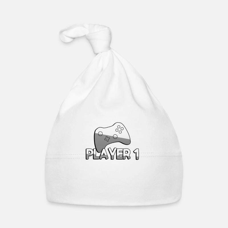 PLAYER 1 + Controller - Gaming Baby Bio-Mütze