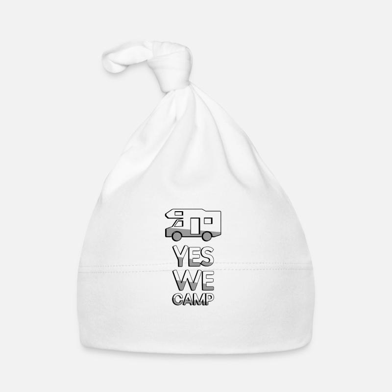 OUI WE CAMP + Caravane - Camping Bonnet bio Bébé